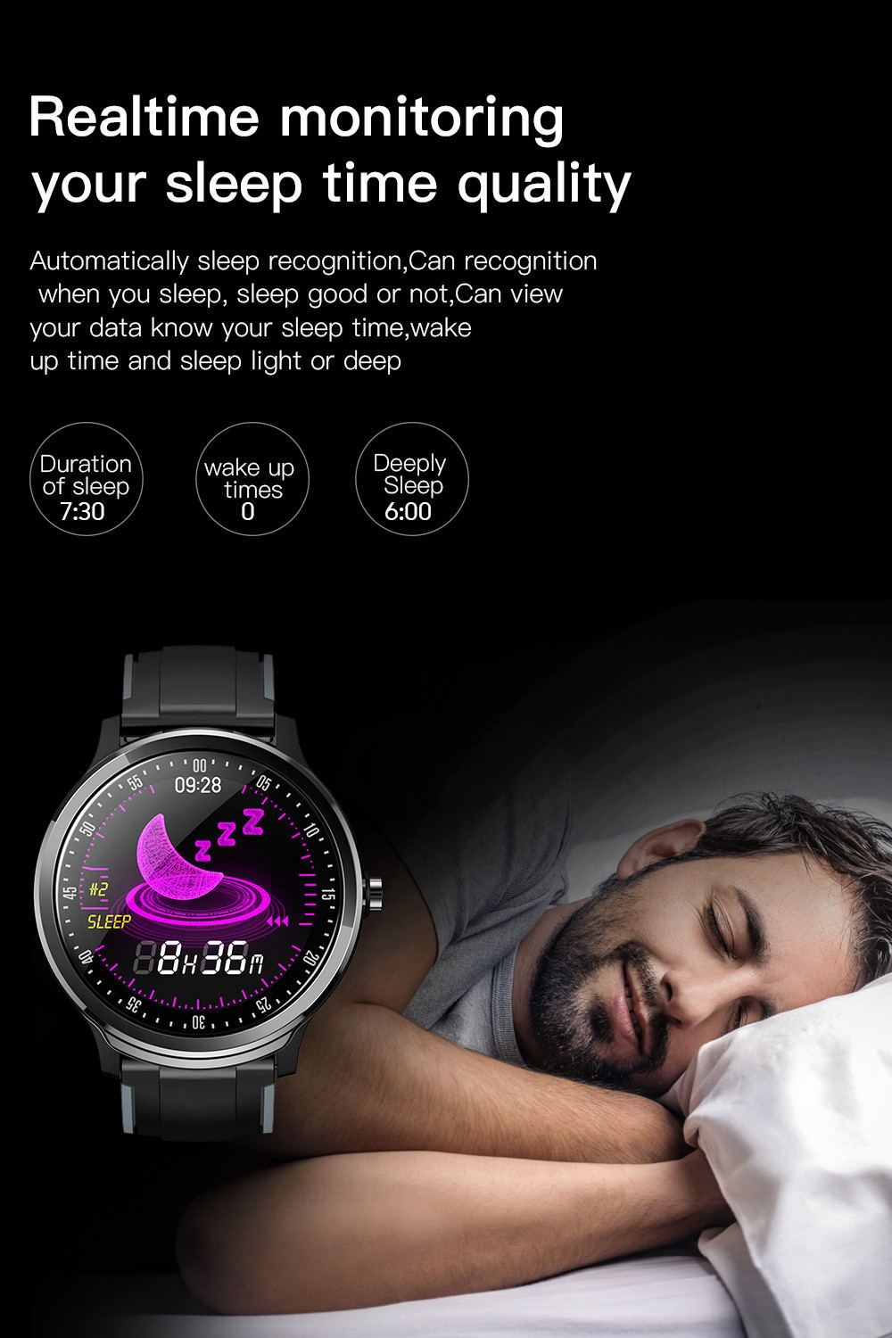 Newest smart watch SN80 fashion watch fitness tracker My Store