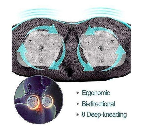 Deep Kneading Shiatsu Massager With Heat My Store, Shiatsu neck & back massagers with heat, shiatsu body massager, rolling, massager with heat, foot massager machine, deep-kneading, neck massager with heat, heating, electragadgetstore