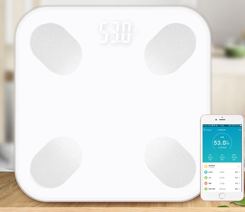 Bluetooth smart body fat scale electronic scale weight body scale My Store