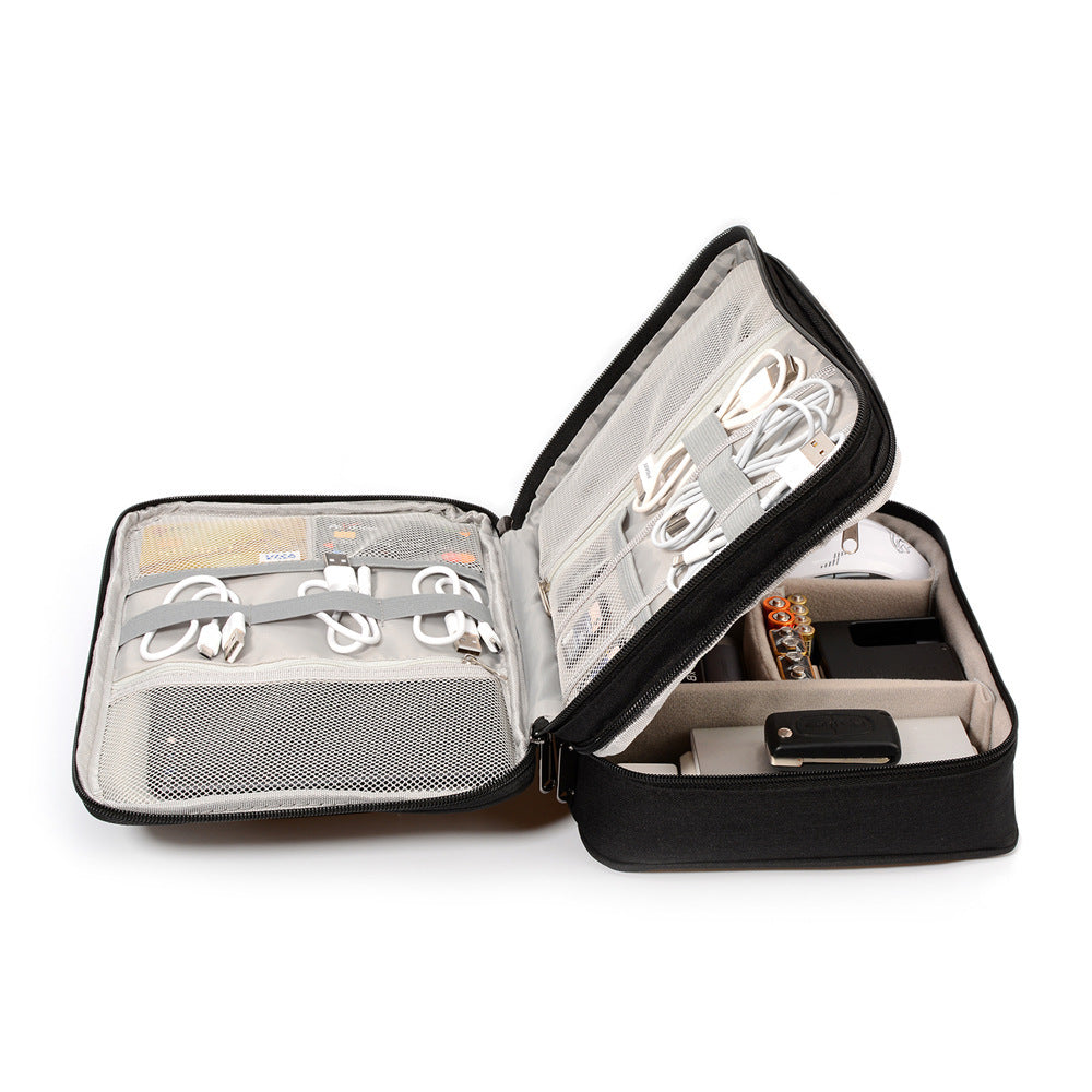 Cable Organizer Bag Travel Electronic Accessories Carrying Case for Digital Camera, USB, Charger, Power Bank Storage Bag Box My Store