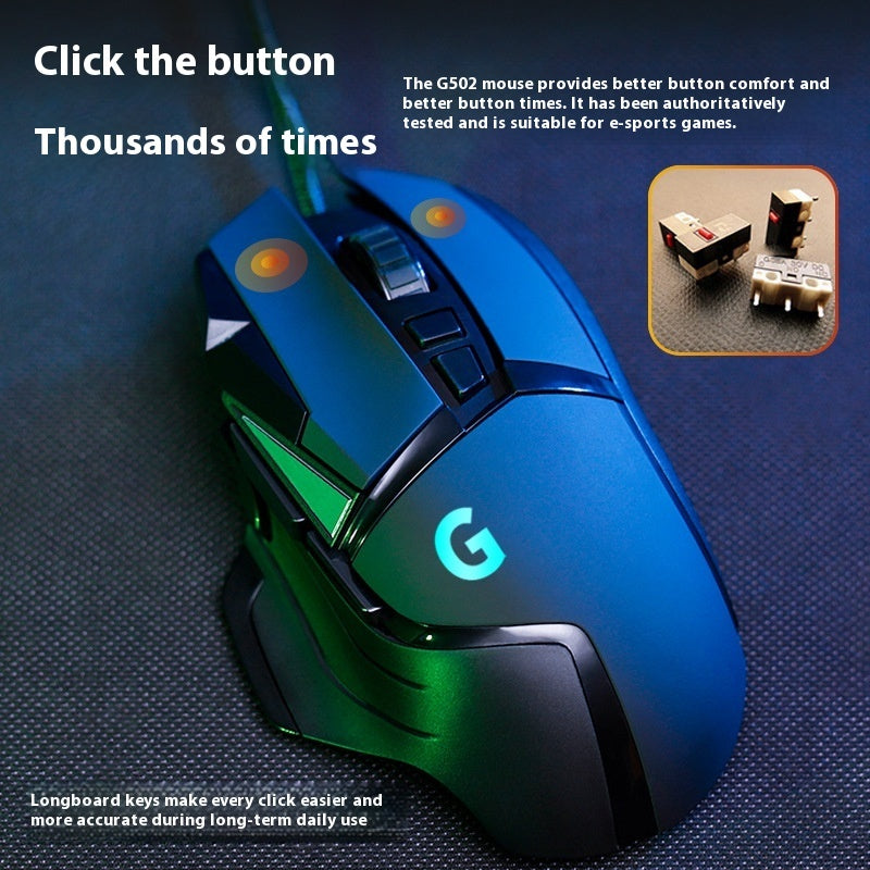 E-sports Games G502 Wired Mouse My Store