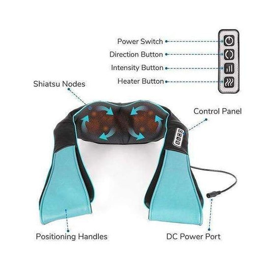 Deep Kneading Shiatsu Massager With Heat My Store
