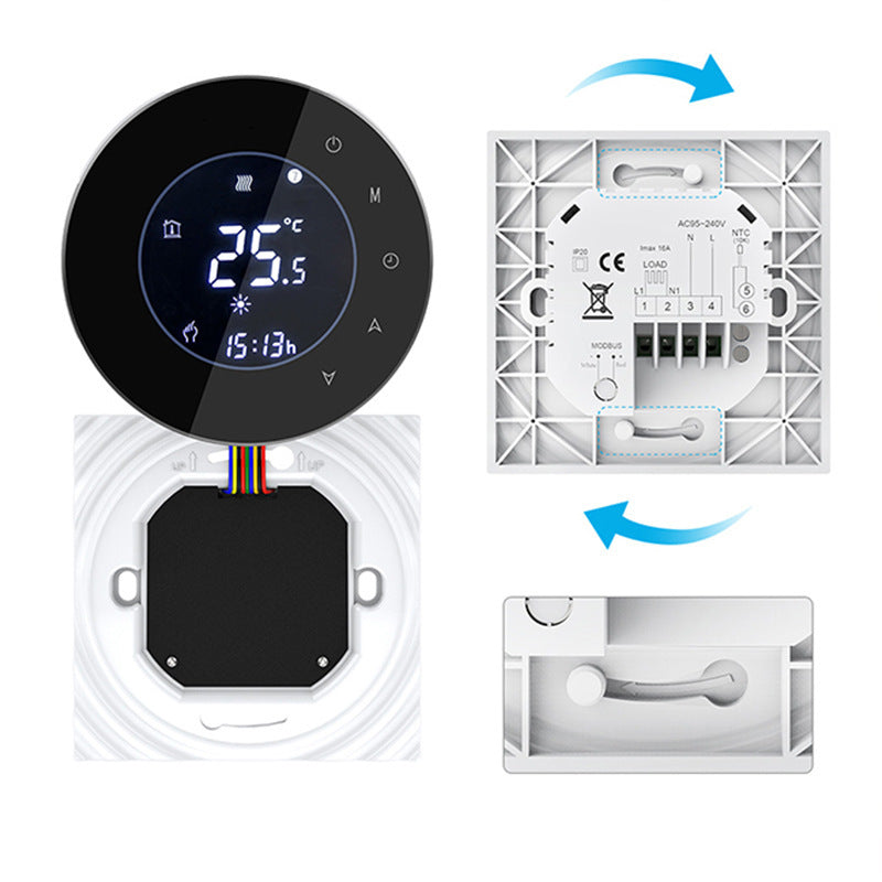 Programmable digital display thermostat My Store