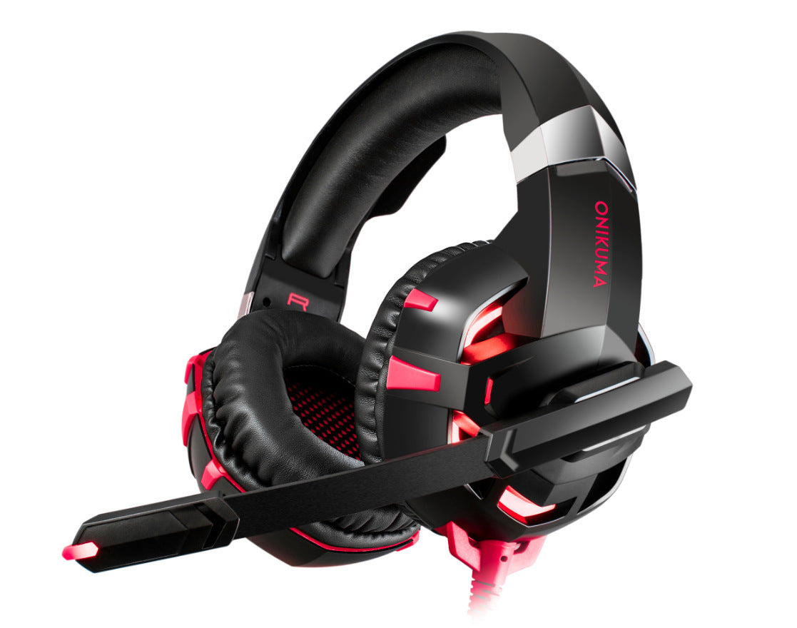 K2PRO headset gaming headset glowing computer PS4 wired headset My Store