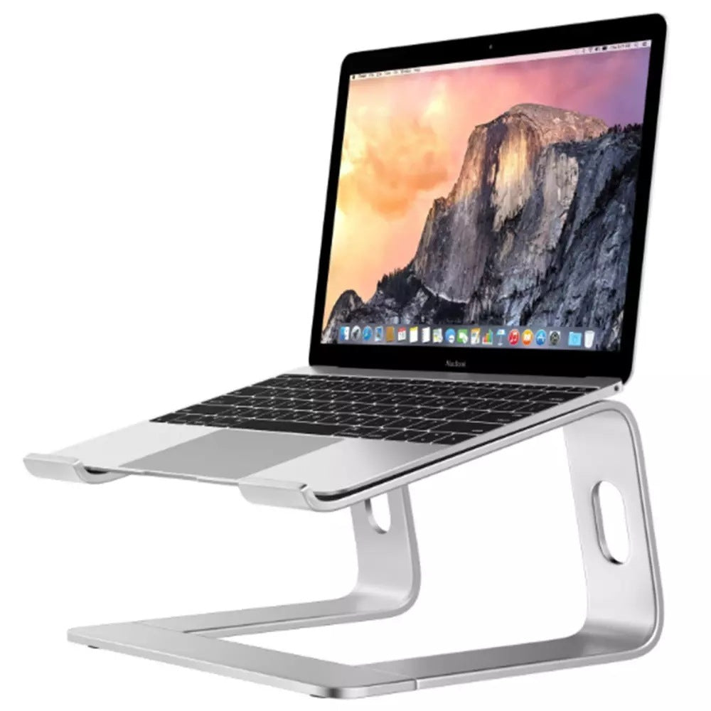 Aluminum alloy notebook stand computer stand My Store, Portronics Twister Portable Laptop Stand, notebook stand, Laptop Stand for Desk,  Foldable Desktop Notebook Radiator Stand, Aluminum Alloy Laptop Stand,  Aluminium Desk Stand, electragadgetstore
