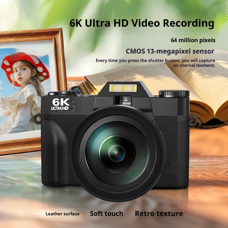 6K HD Digital Camera Mirrorless Camera Retro My Store, mirrorless, Digital HD Camera, Retro Mirrorless digital camera 6k, camera 6k, digital tech, high-resolution, electronic, electragadgetstore