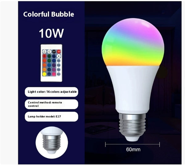 Smart Wifi Bluetooth Dimming And Color-changing Bulb My Store