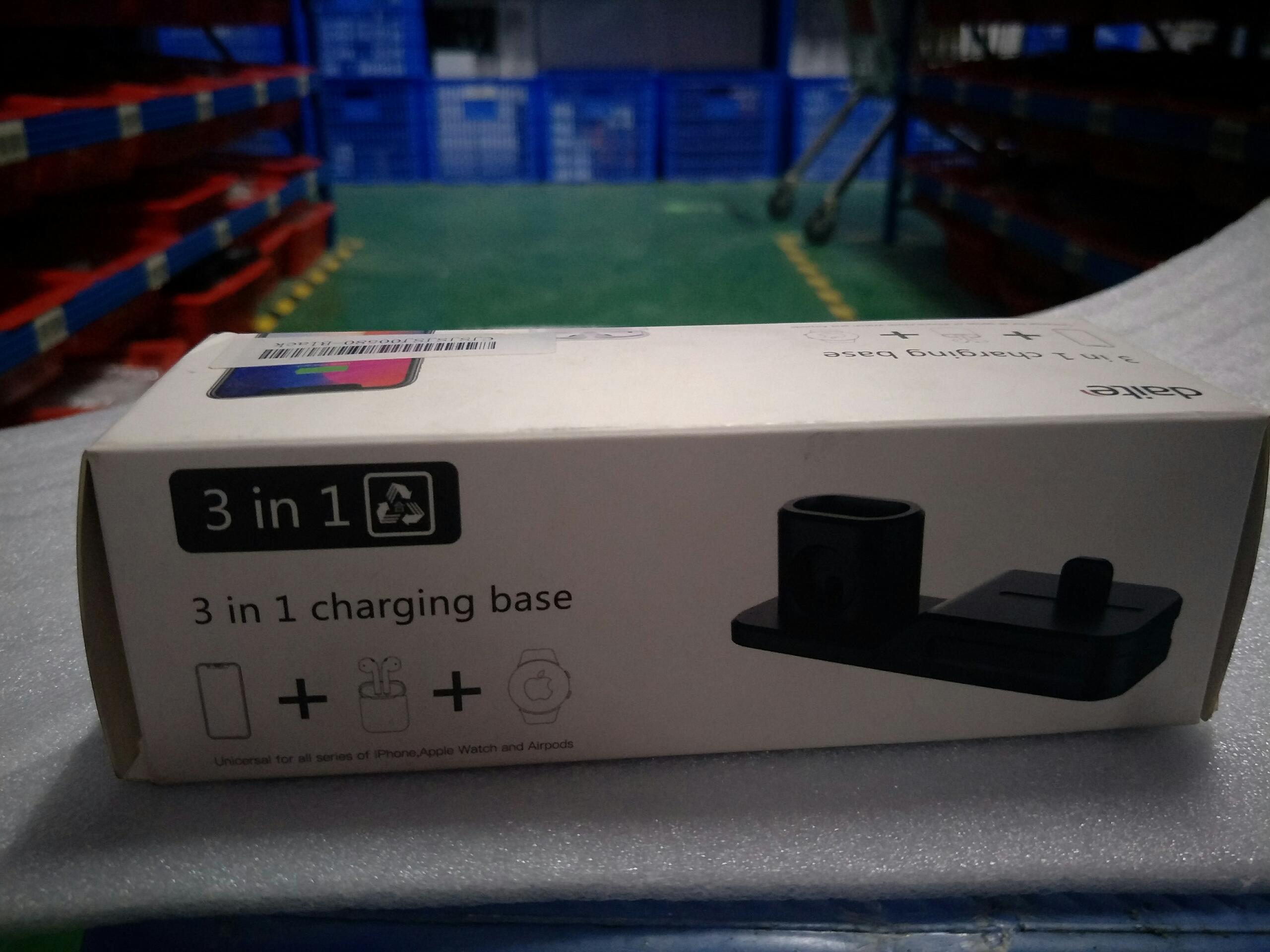 Compatible with Apple, 3-in-1 mobile phone charging base for  iwatch charging stand airpods charging stand My Store