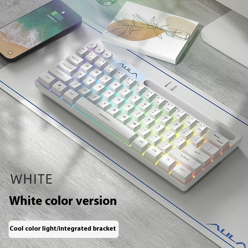F3061 61keys Wired RGB Gaming Keyboard Membrane Keyboard My Store