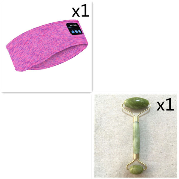 Wireless Bluetooth Sleeping Headphones Headband Thin Soft Elastic Comfortable Music Ear Phones Eye Mask For Side Sleeper Sports My Store