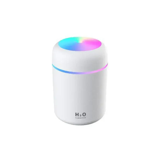 white Mini Portable Air Humidifier front view