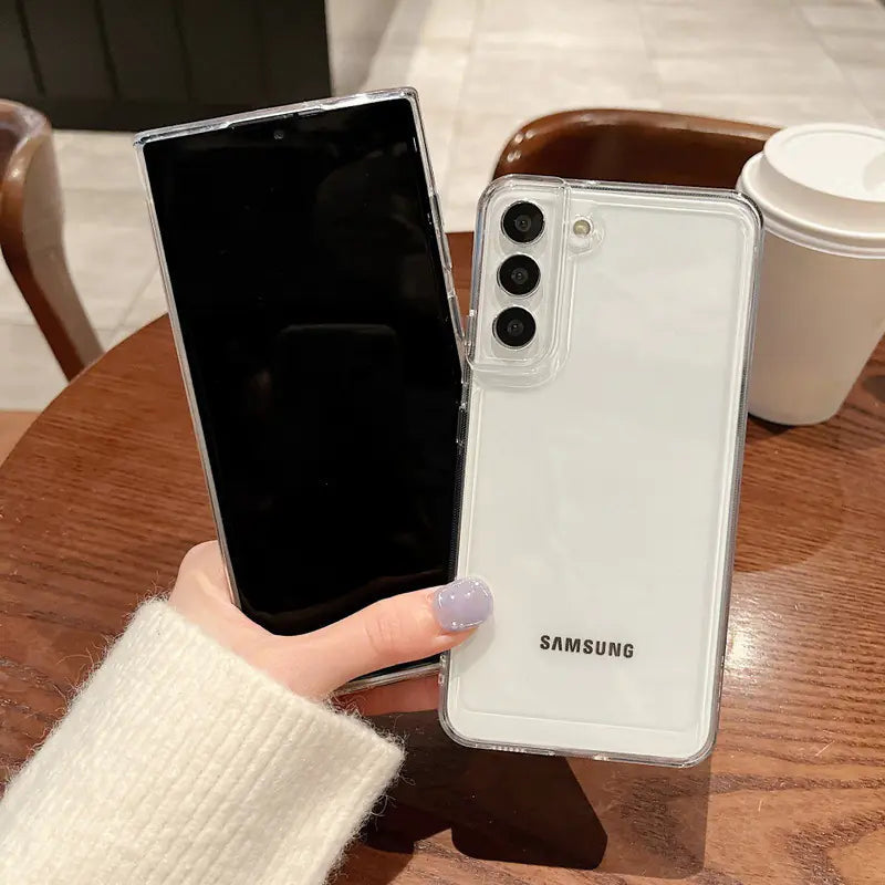 Transparent Phone Case for Samsung S23 Ultra & A54 Electra