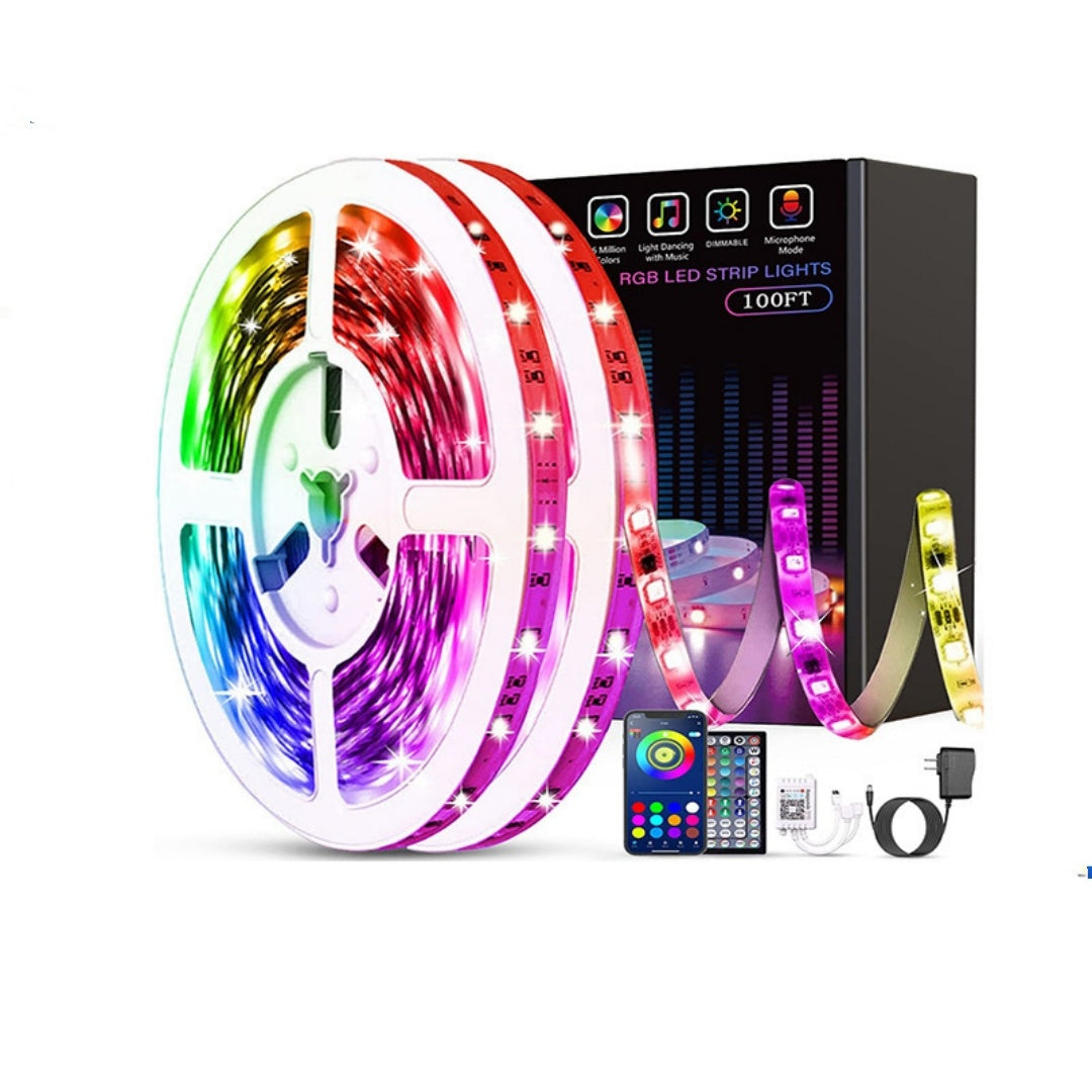RGB Music Bluetooth Intelligent Low-voltage LED Light Strip My Store