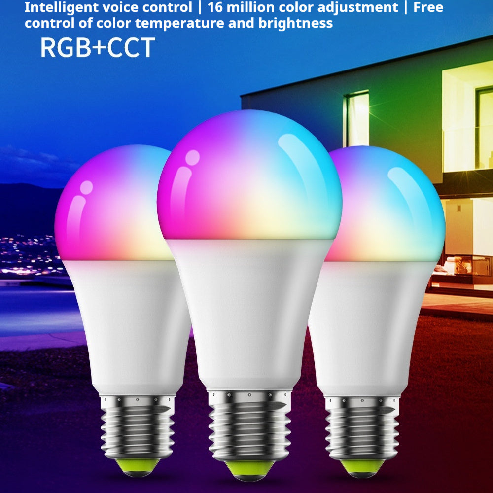 Smart Wifi Bluetooth Dimming And Color-changing Bulb My Store