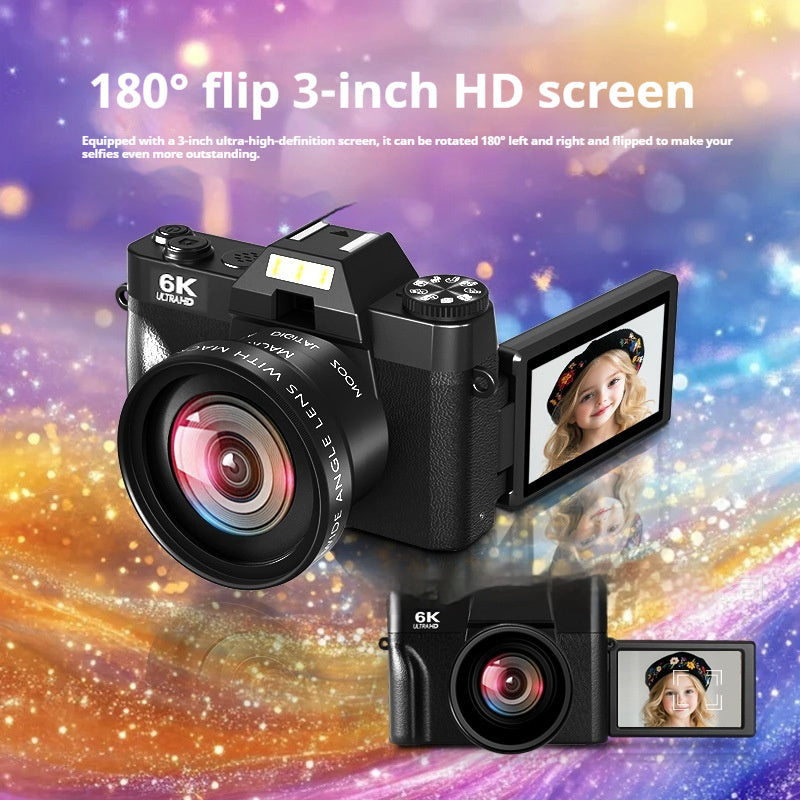 6K HD Digital Camera Mirrorless Camera Retro My Store, mirrorless, Digital HD Camera, Retro Mirrorless digital camera 6k, camera 6k, digital tech, high-resolution, electronic, electragadgetstore